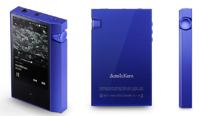 AK70に、プレミアムカラー「True Blue」モデルが登場。「Astell&Kern 